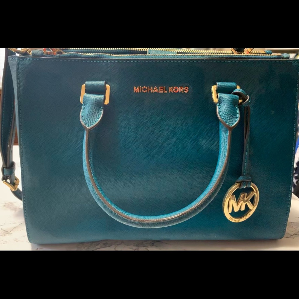 Michael Kors Teal Purse